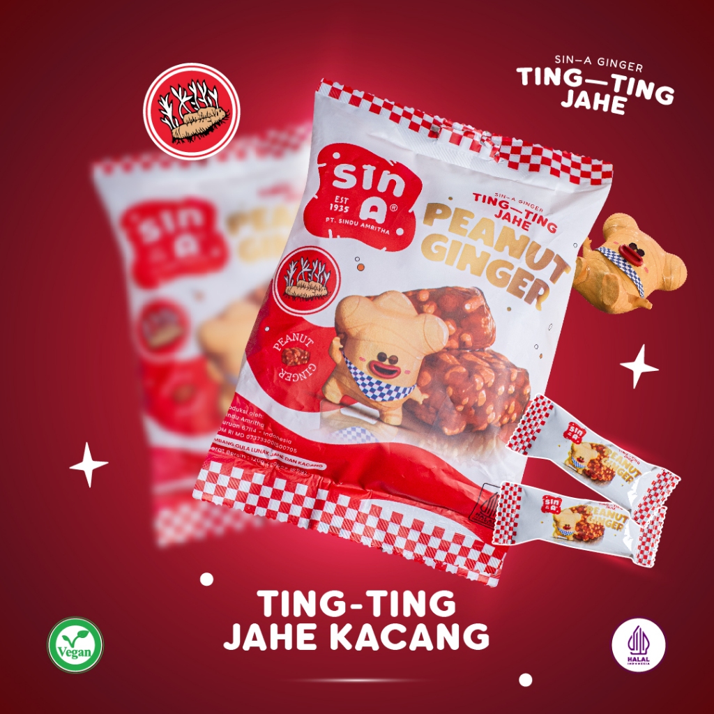 Permen Jahe Sin A Rasa Kacang