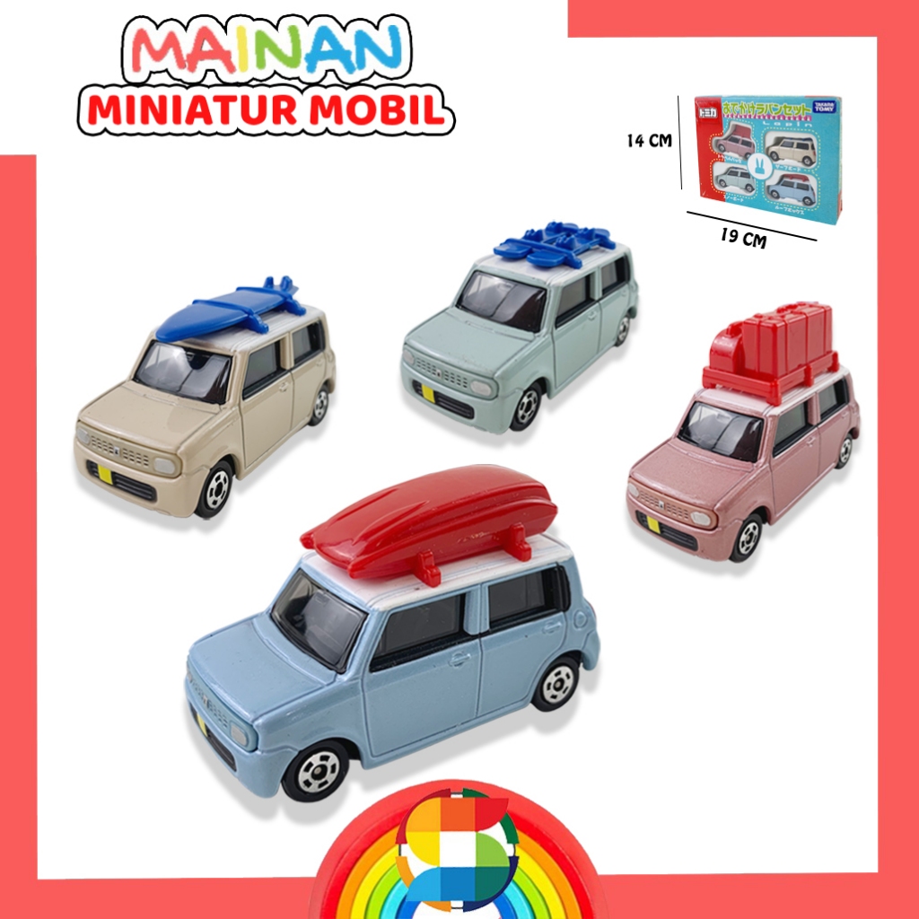 Mainan Mobil Tomy Takara / Mainan Mobil Tomy Takara Lapin 4 Pcs 334446