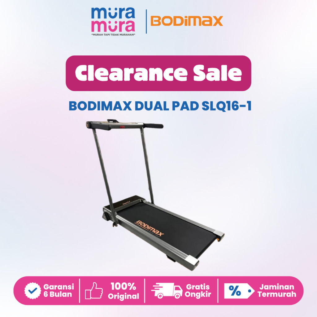 Clearance Sale Bodimax Dual Pad Running pad [new upgrade] Gym Alat Olahraga Fitness