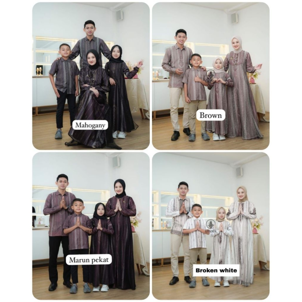 FAMSET GHANIA FARASYA TERBARU/COUPLE GHANIA TERBARU