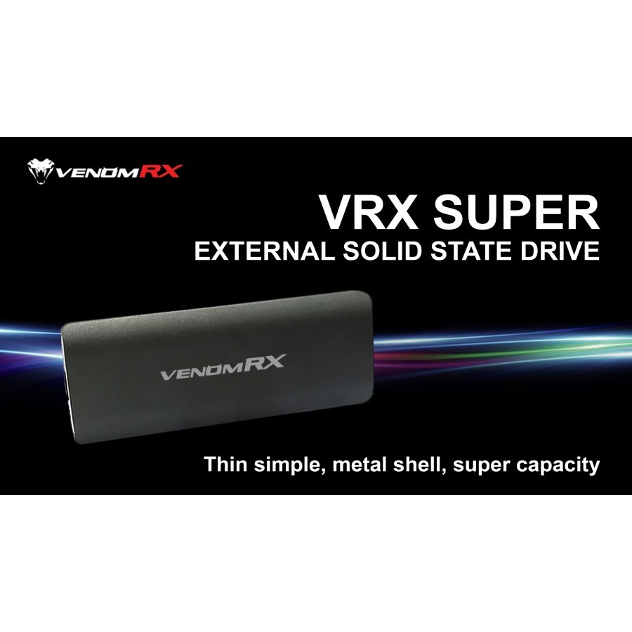 SSD External 512 VenomRX VRX Super External SSD Eksternal external 512 / 1TB