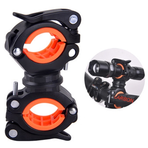 COD Penjepit Senter Braket Mounting Clamp Holder di Stang Sepeda Bisa Jadi Dudukan ke Teleskop