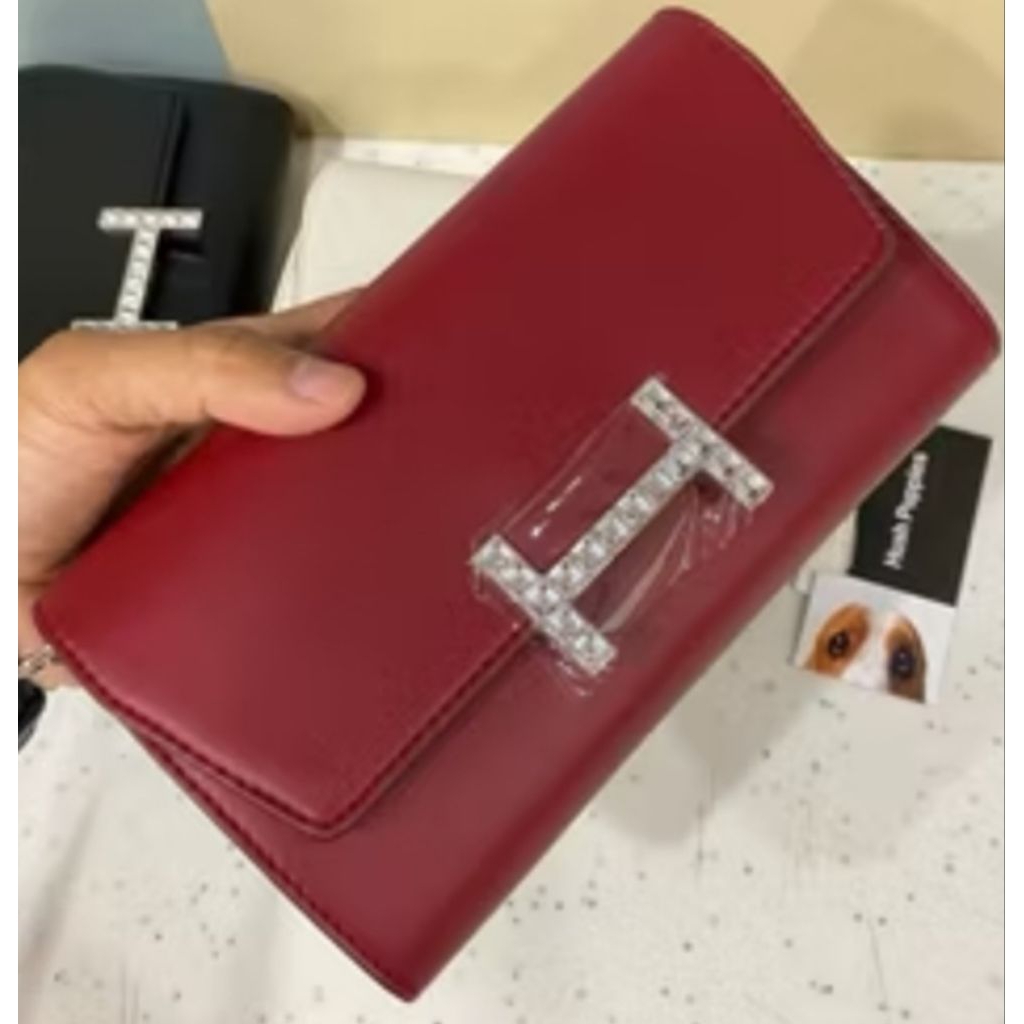 TAS HUSH PUPPIES BARU SLING BAG WANITA ROCIO ORIGINAL WARNA MERAH SIZE L SALE