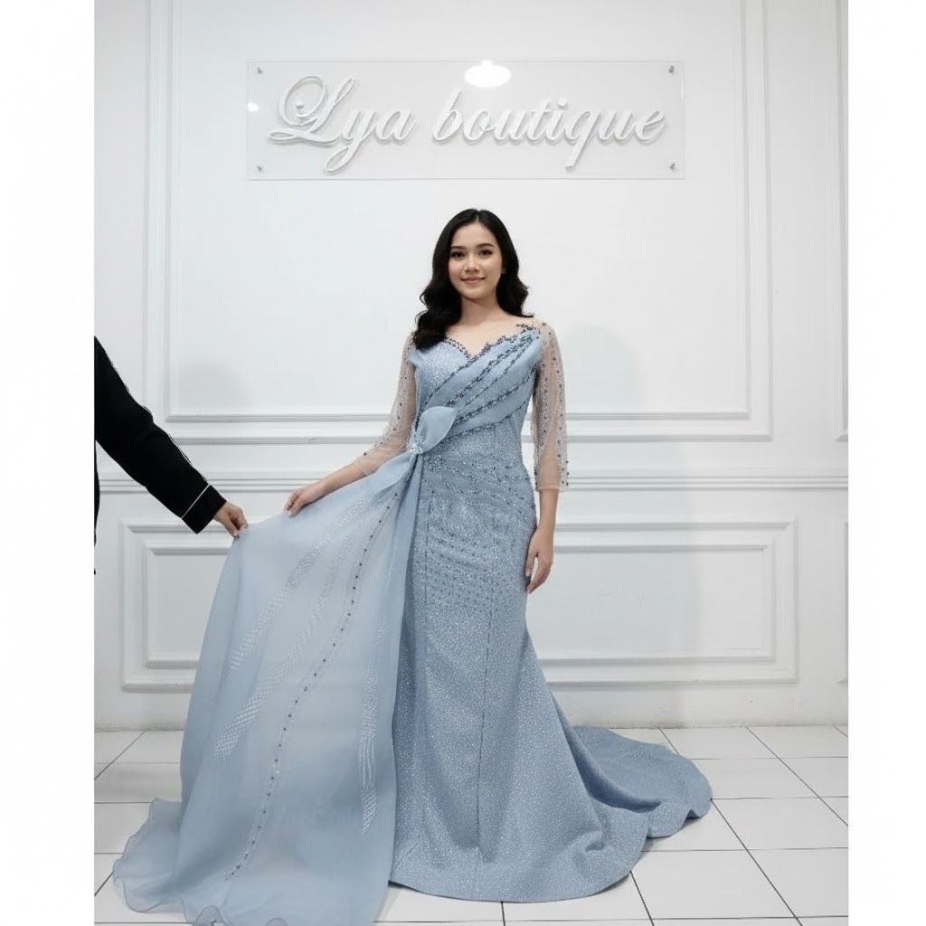 GAUN PENGANTIN MODERN/GAUN PREWEDDING/GAUN MAMA PENGANTIN
