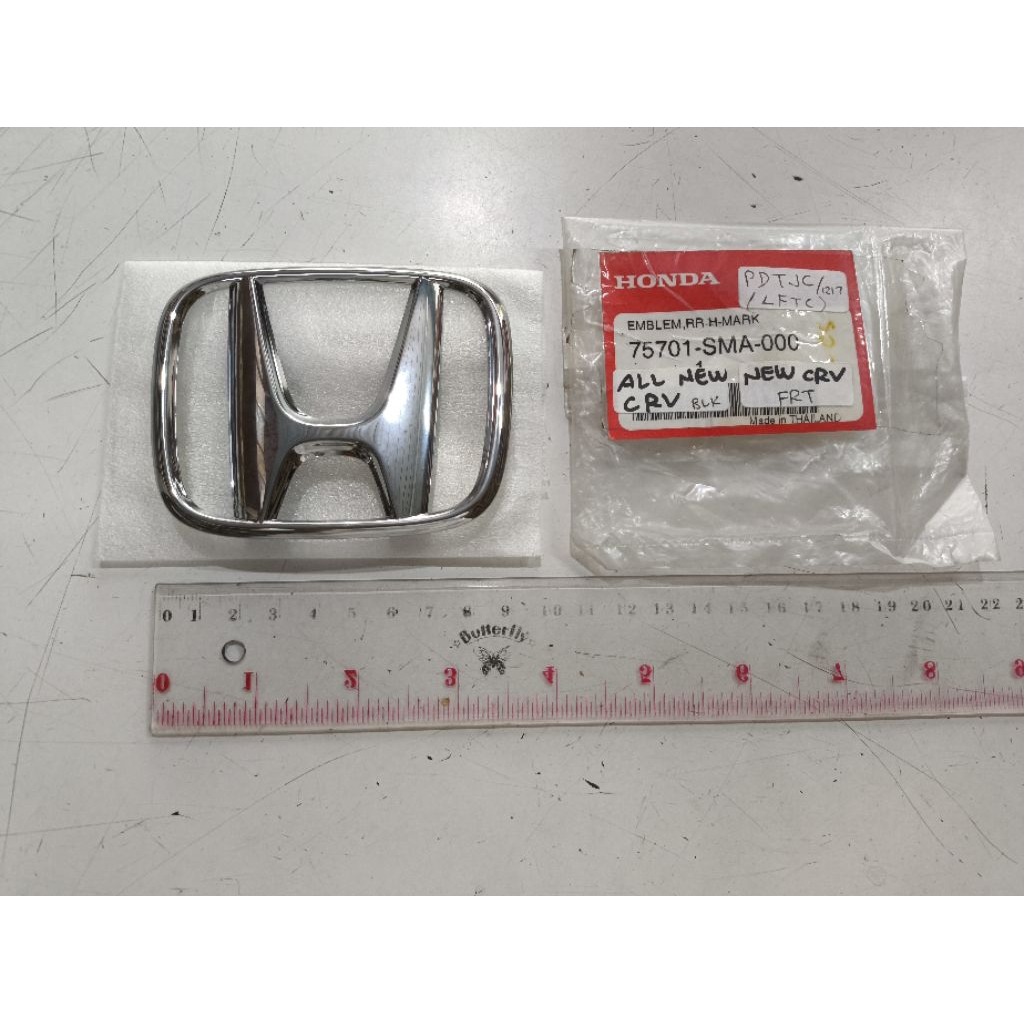 Logo emblem simbol H depan belakang Honda New CRV gen 2, All New CRV gen 3 Asli Original