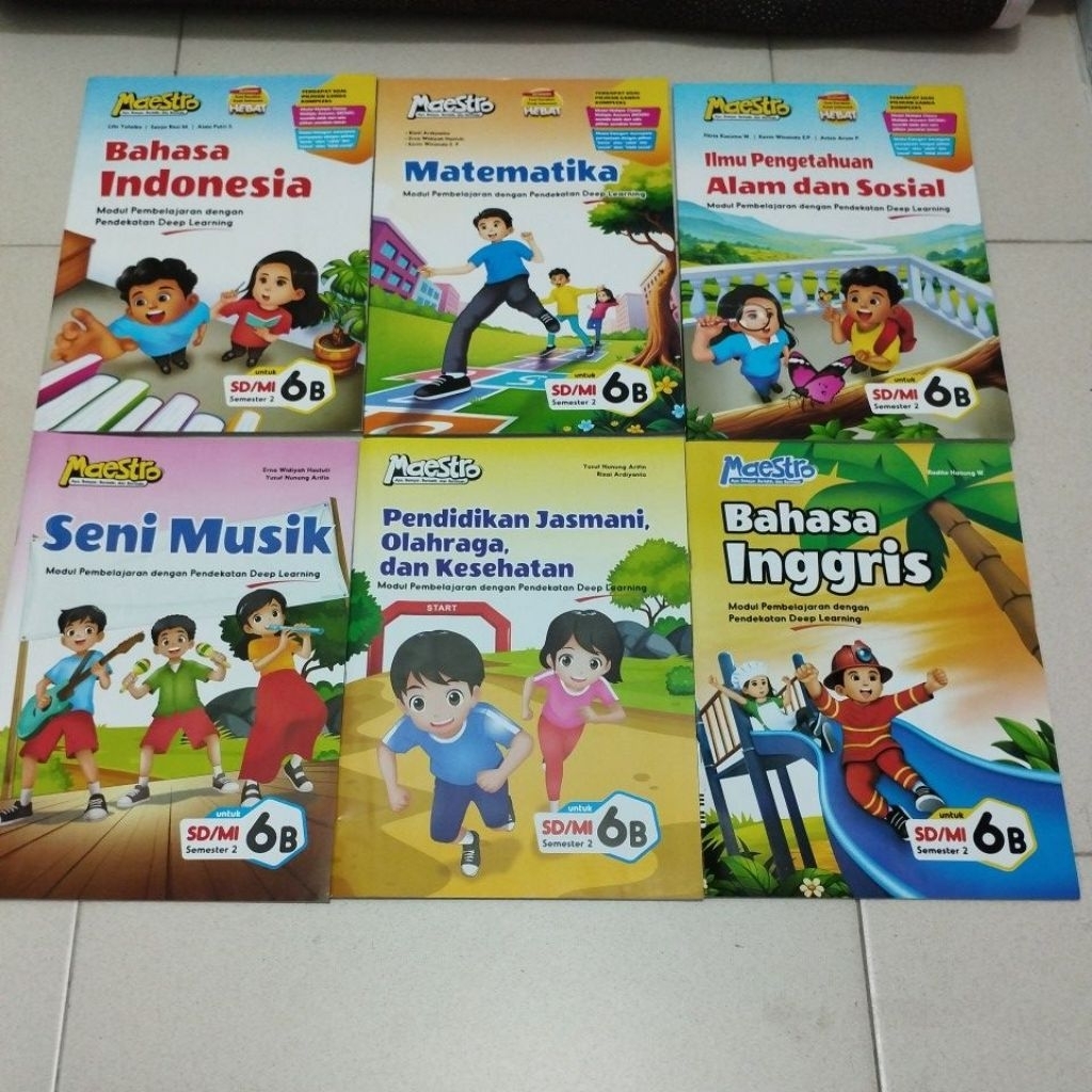 LKS MAESTRO KELAS 6 SD/MI SEMESTER 2 KURIKULUM MERDEKA