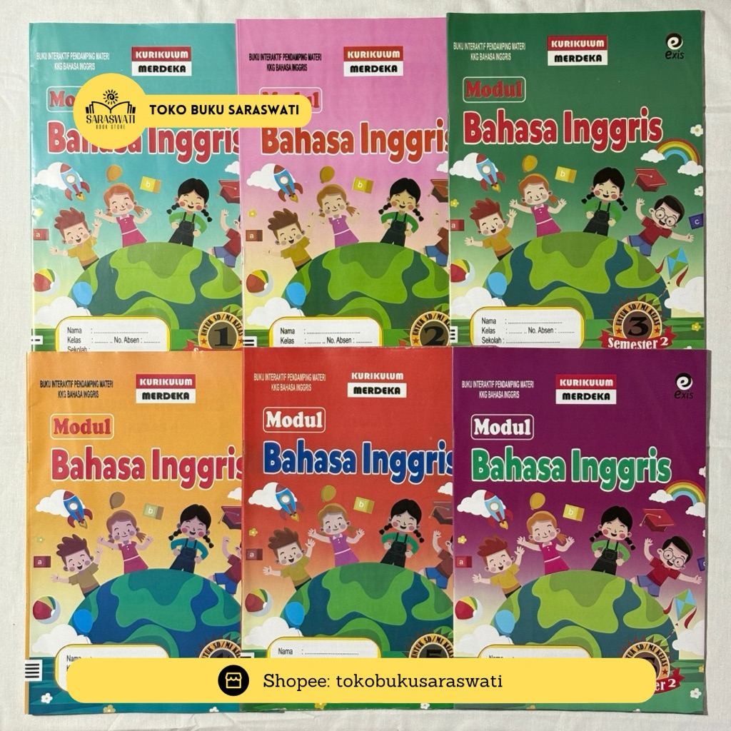 LKS EXIS BAHASA INGGRIS KLS 1,2,3,4,5,6 SEMESTER 2 KURIKULUM MERDEKA EDISI TERBARU // TRI RAMA DEWAT