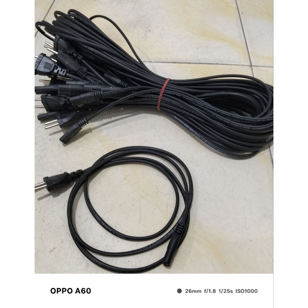 KABEL AC Cord/KABEL ANGKA 8/1.5m