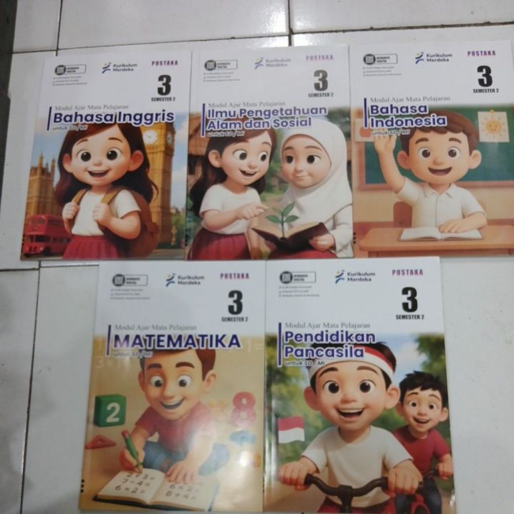 LKS pustaka kelas 3 untuk SD MI kurikulum merdeka