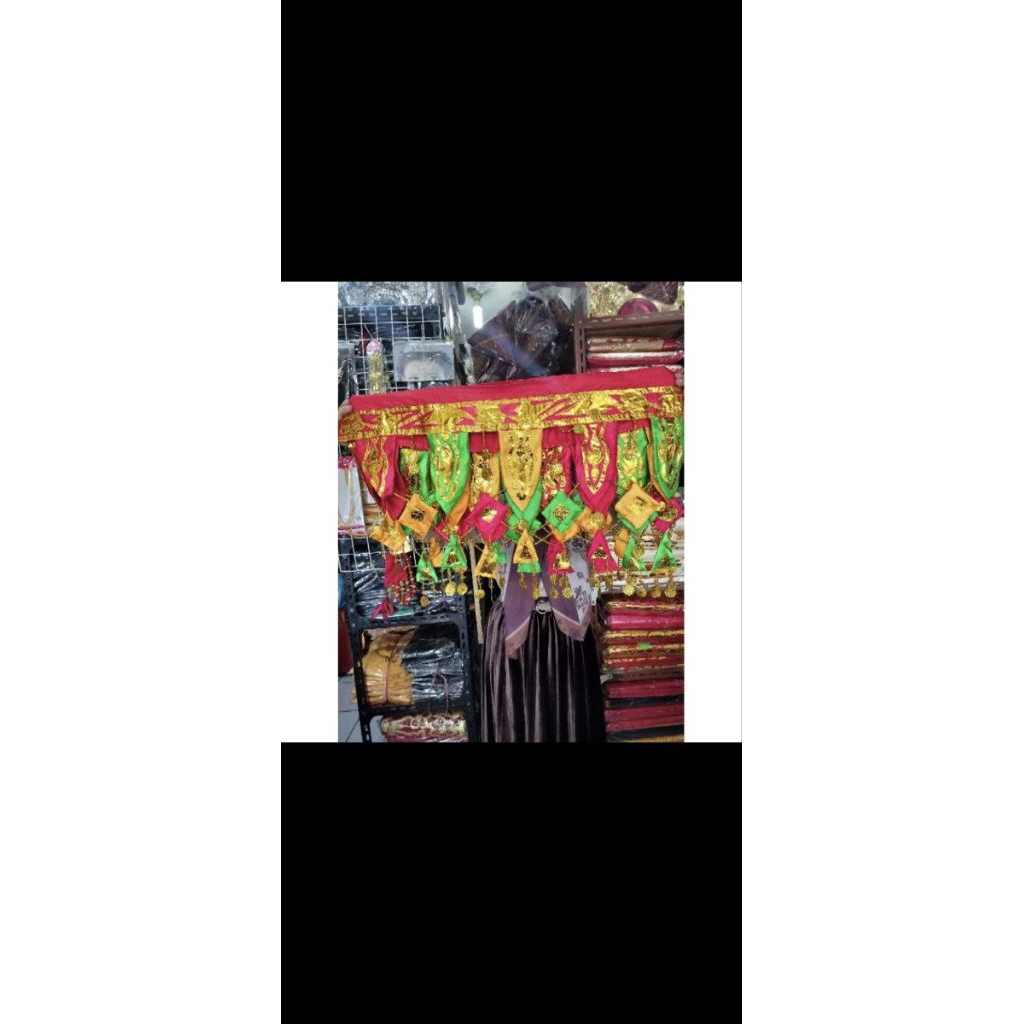 tirai dinding pelaminan/ondas cancang/tirai dekorasi dinding