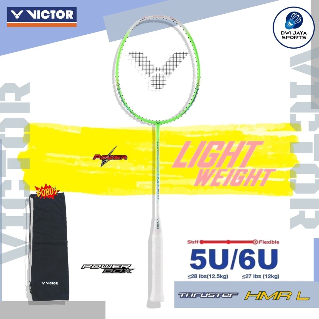 Raket Badminton Victor Thruster k HMRL G | Victor thruster k hmr l g | victor tk hmrl | tk hmr
