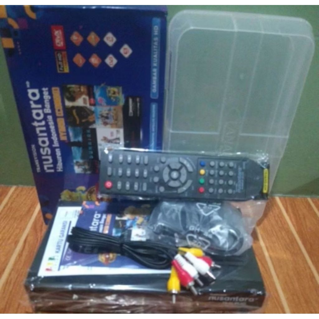 TRANSVISION NUSANTARA HD KOMBO KOMPLIT DVBS2 DAN DVBT2