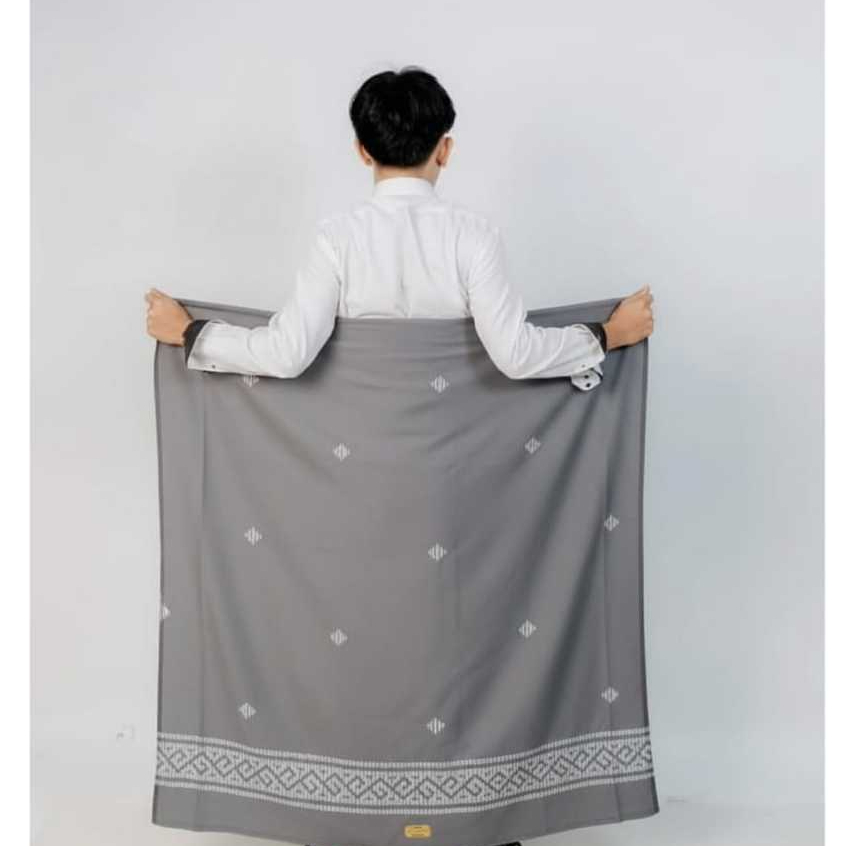 Sarung wadimor bordir pria - Sarung shalat bordir -  Sarung model kekinian