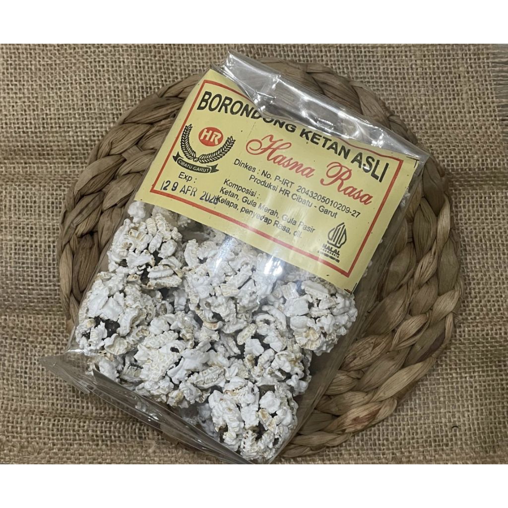 [ 250 GRAM ] Borondong ketan asli manis borondong jipang beras ketan asli