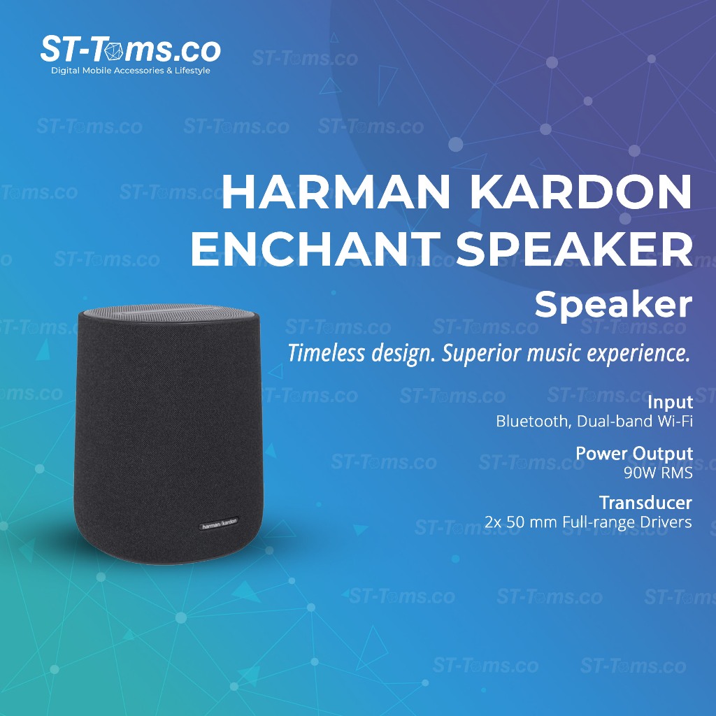 Harman Kardon Enchant Speaker Compact Wireless Speaker with Dolby Atmos