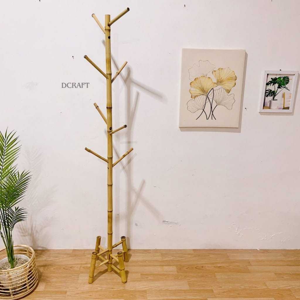 Stand Hanger / Gantungan Baju / Rak Gantungan / Stang Hanger Bambu