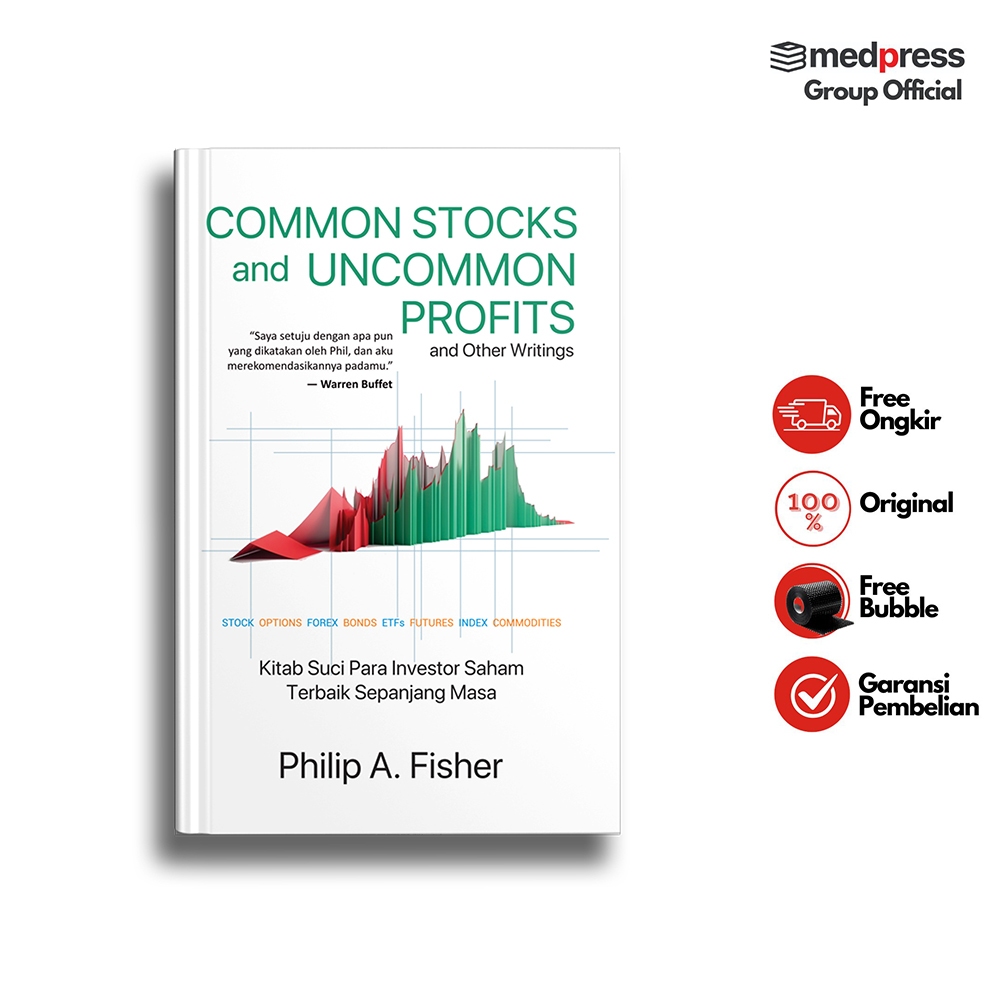 Buku Common Stock and Uncommon Profit - Kitab Suci Terbaik Para Investor Saham - Philip A. Fisher