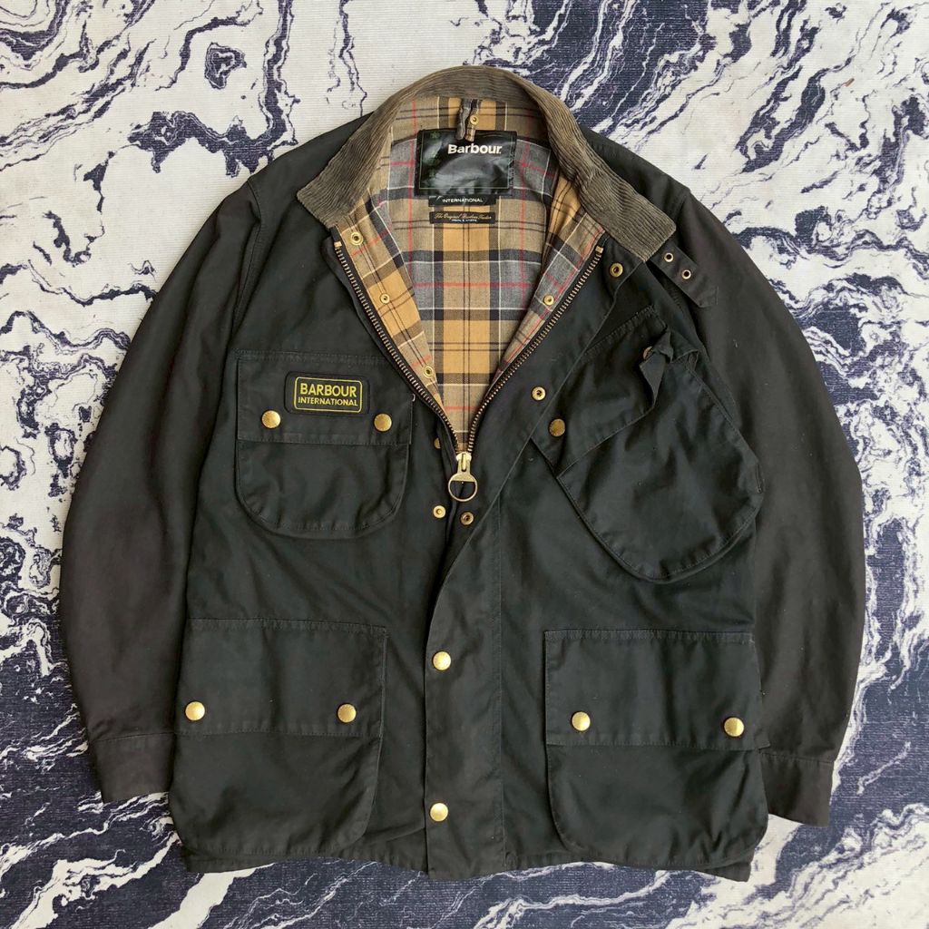 Barbour International A7 Waxed Jacket