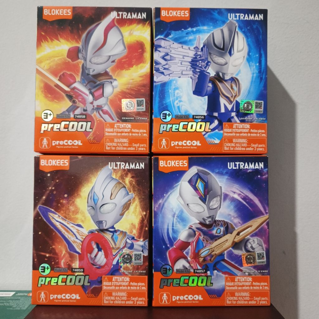 Blokees Ultraman Precool series - Blokees Figures Ultraman Precool Series Ultraman Mebius Ultraman A