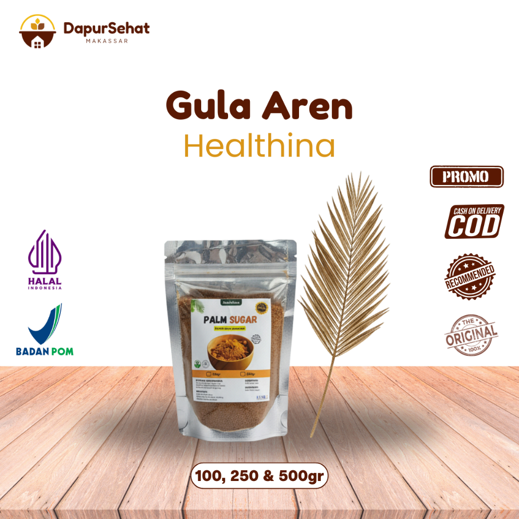 gula aren 1kg 500gr 250gr gula semut bubuk organik gula merah organik ready Makassar