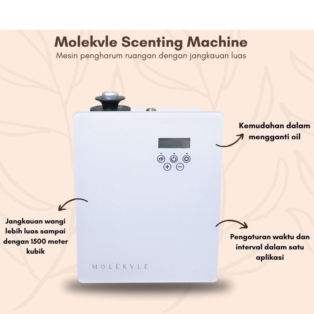 Bathaholic - Molekvle Msmart Scenting Machine - Pengharum Ruangan Bathaholic - MS1500