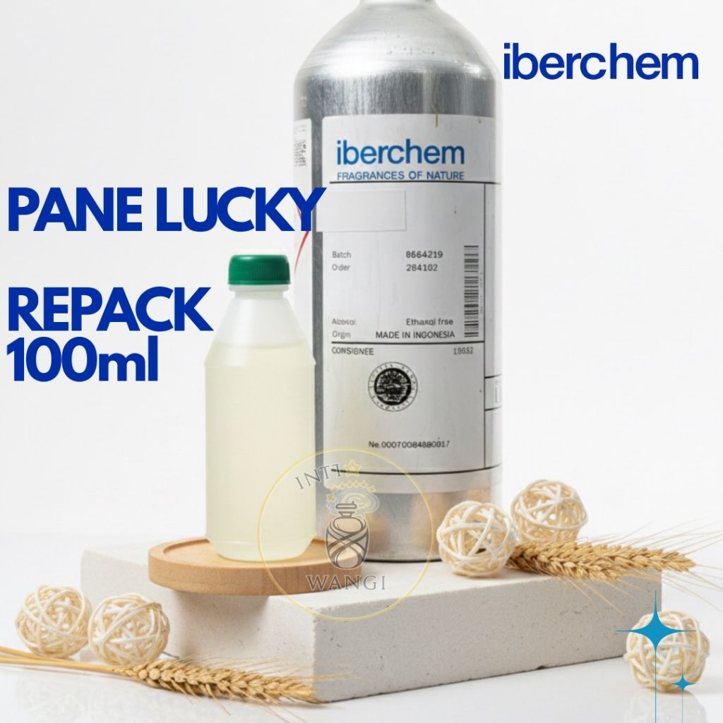 [100%]Bibit parfum murni 1 million lucky kemasan repack 100ml