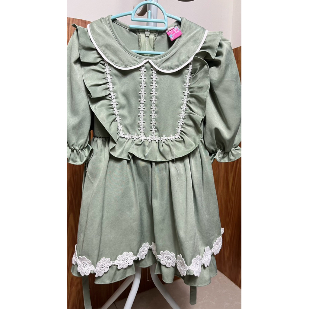 Dress muslim anak 1-2 tahun