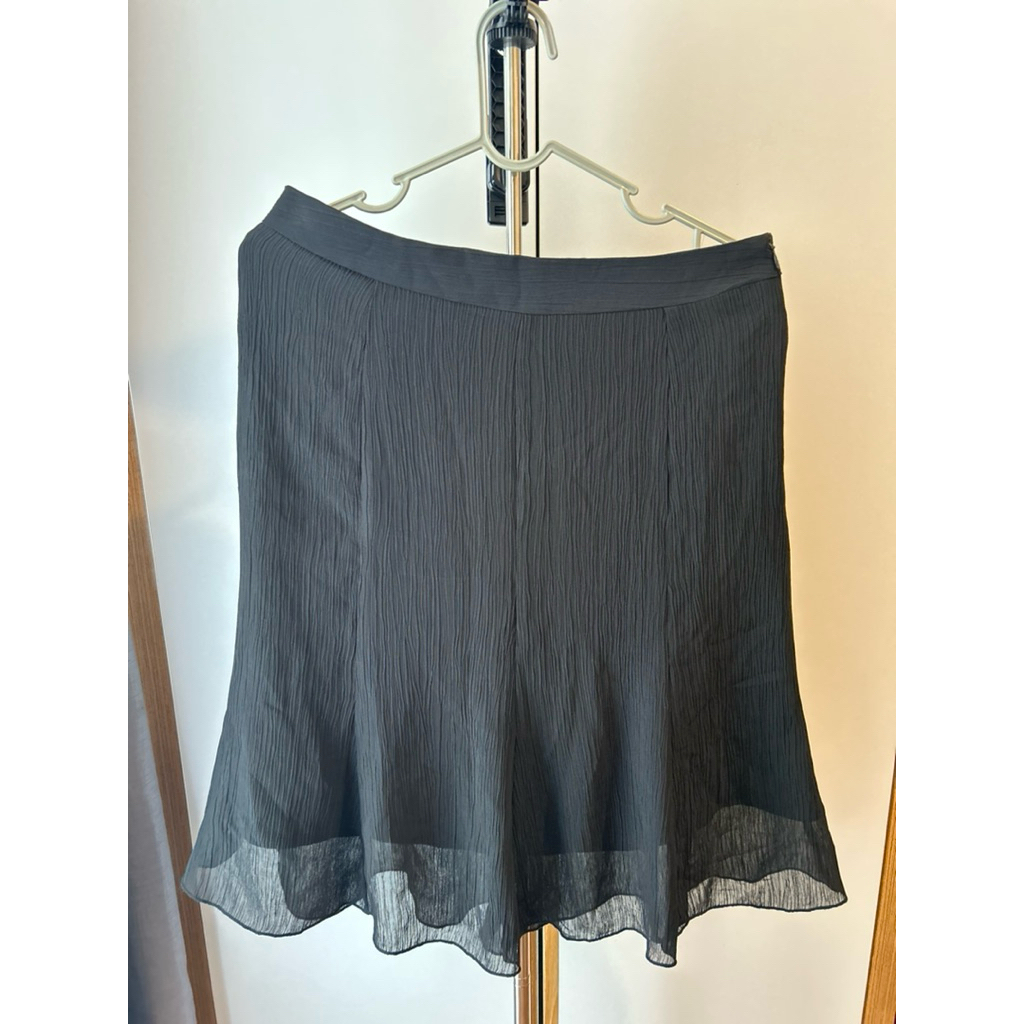 sifon rok hitam salur preloved