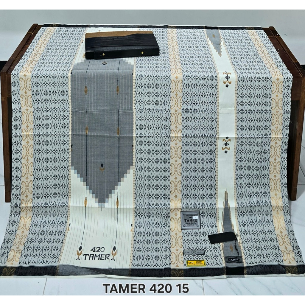 Salaf Sarung Tamer 420 Full Sutra Premium Motif Terbaru Original Sarung Tamer
