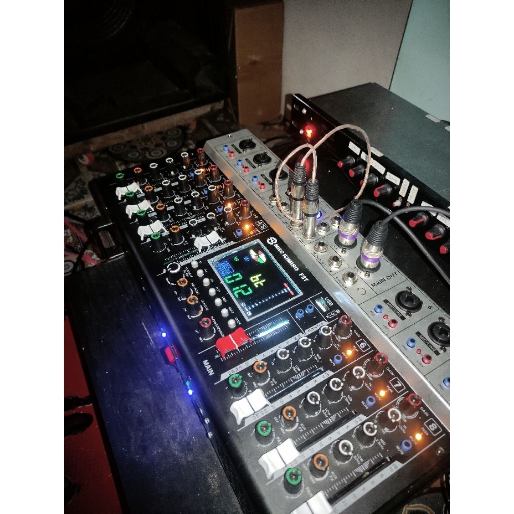 mixer audio 8 channel effect 256dsp nyeussssss bekas