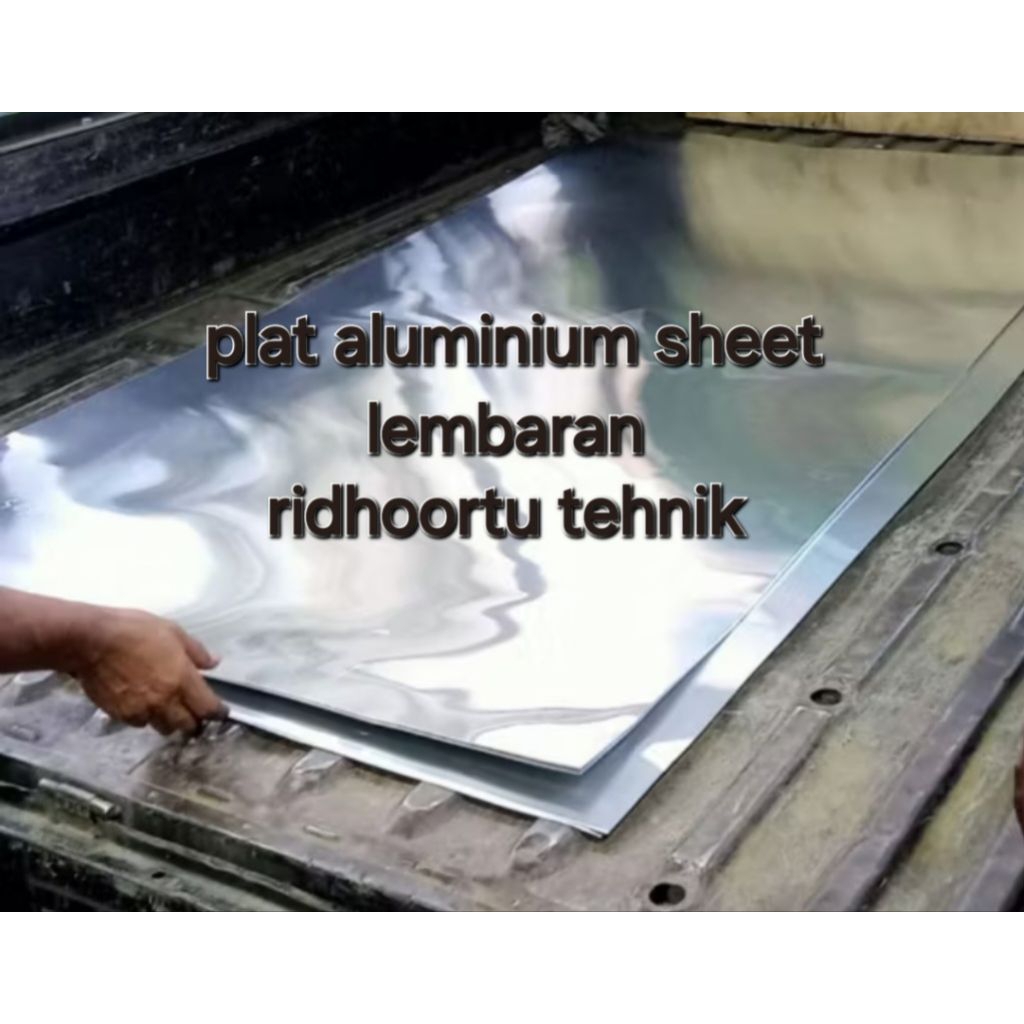 plat aluminium sheet lembaran tebal 0.8mm x 1meter x 2meter