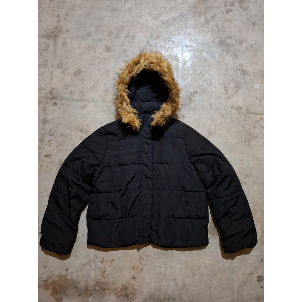 Japanaese Faux Fur Hooded Jacket LGB If Six Was Nine Style