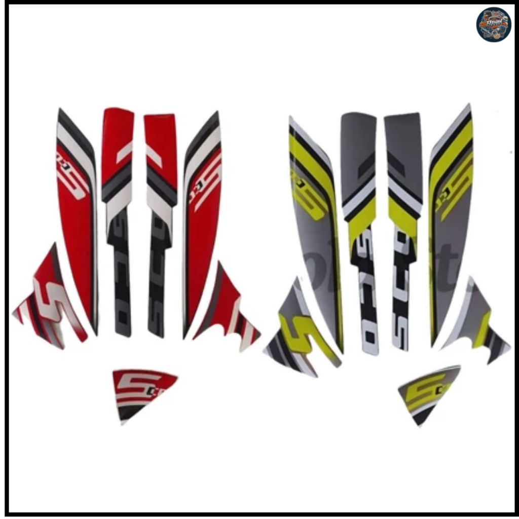 Stiker Striping  Standart Scoopy Sporty 2023  Motor Honda Scoopy Sporty 2023
