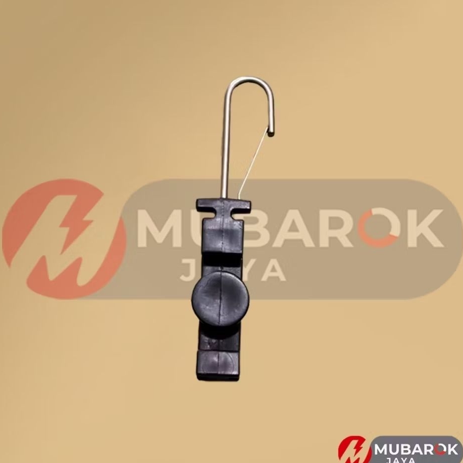 S clamp / s klem / clamp dw dc / pengait kabel fo / dropcore / ftth / klem hook / klem keong / segit