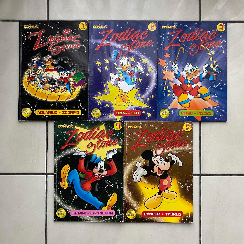 1 Set Komik Donal Bebek Zodiac Stone - Edisi Koleksi Isi 5