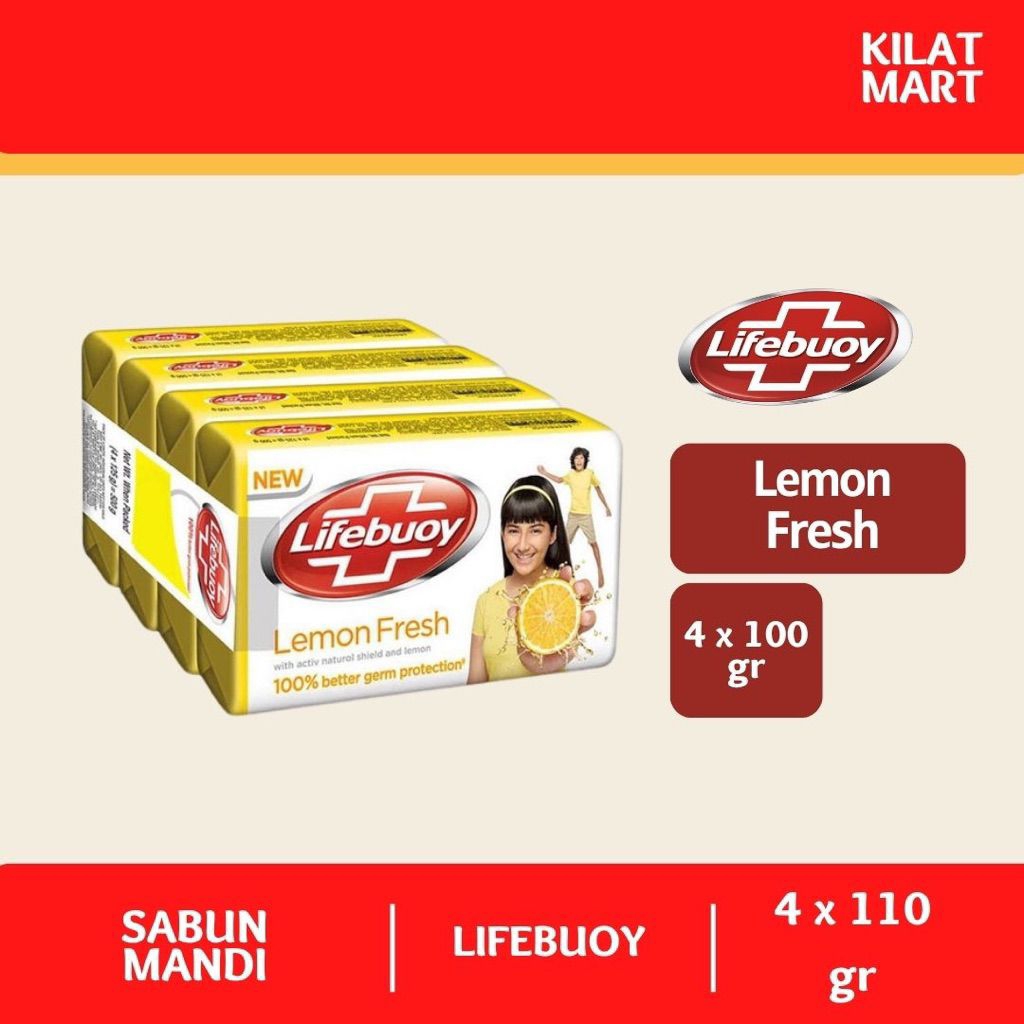 Sabun Batang Lifebuoy 100g besar