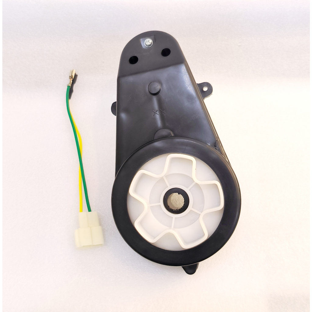 gearbox mobil aki motor aki hitam 12V bintang 5 motor RS550 15000 RPM AS 12mm