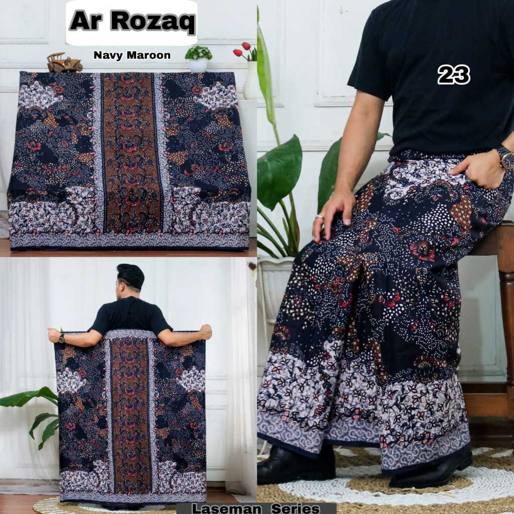 ARROZAQ - Sarung Batik Pria Dewasa, Sarung Pria Sarung Batik Lasem, Sarung Batik Pekalongan, Sarung 