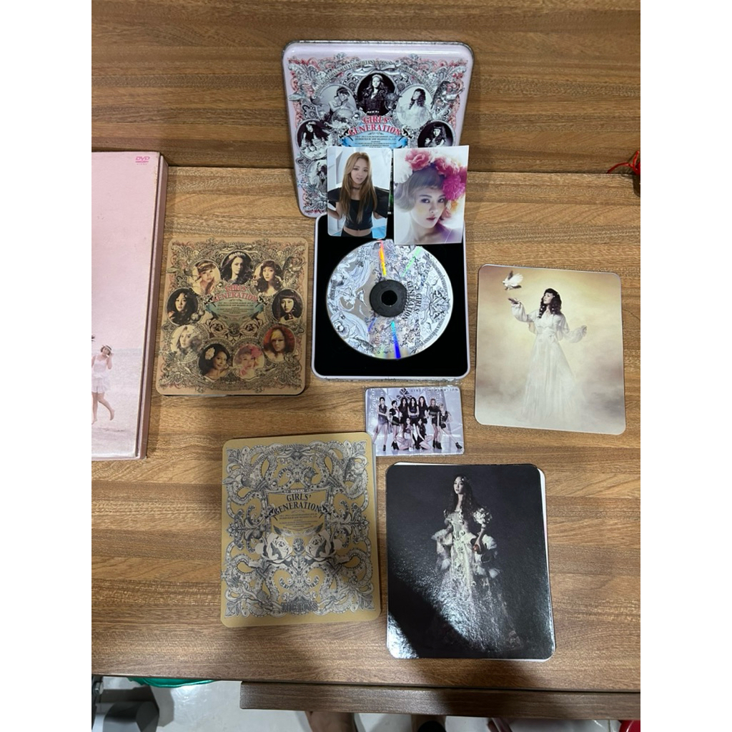 SNSD Girls’ Generation THE BOYS Limited Edition Tin DVD + Photocard (ORI & COMPLETE)