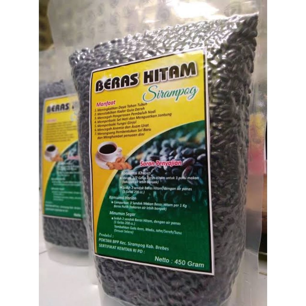 Beras Hitam Asli Sirampog Brebes