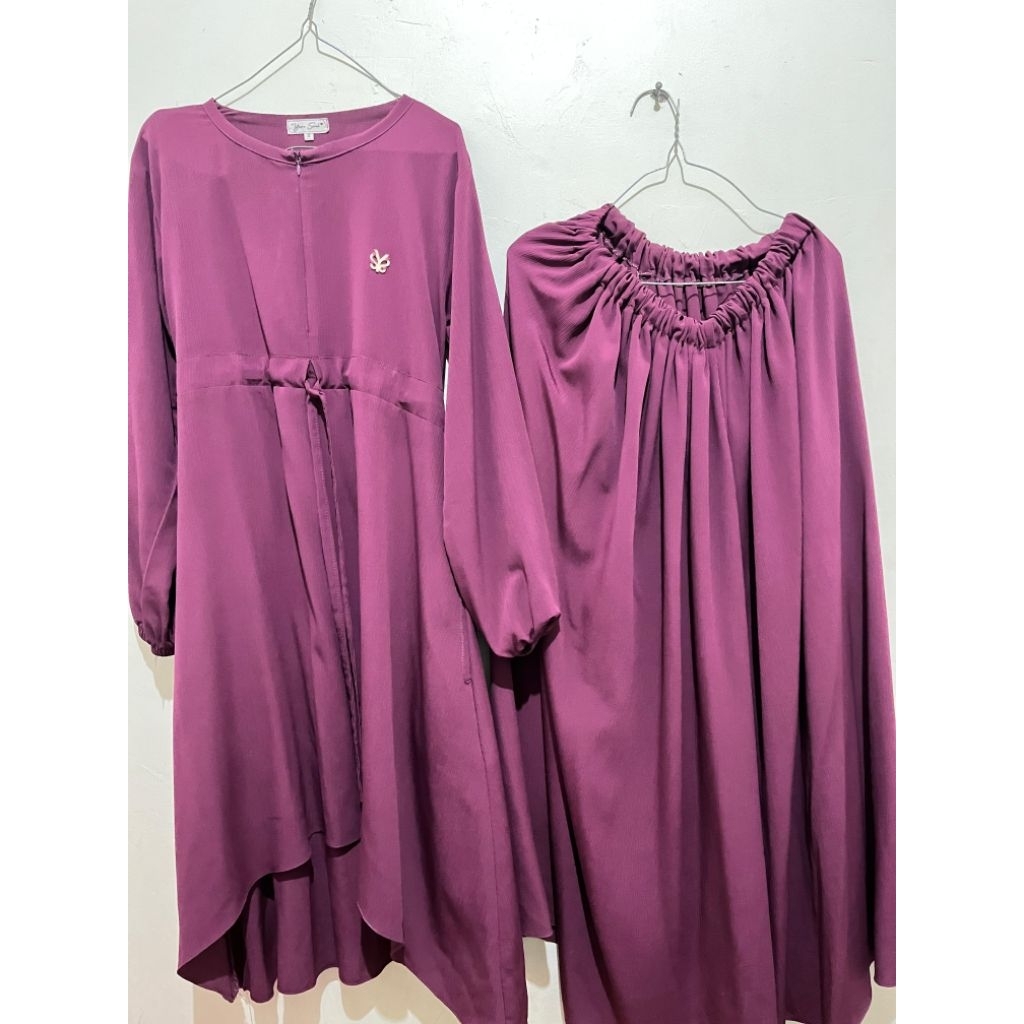 ALIEE SET /ROK DAN ATASAN BY YOORA SARAH