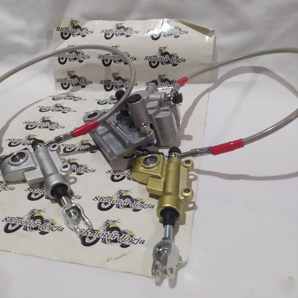 REM SET CAKRAM BELAKANG KLX REMSET BELAKANG KLX MASTER KALIPER BELAKANG KLX FULL SET REM SET KLX BEL