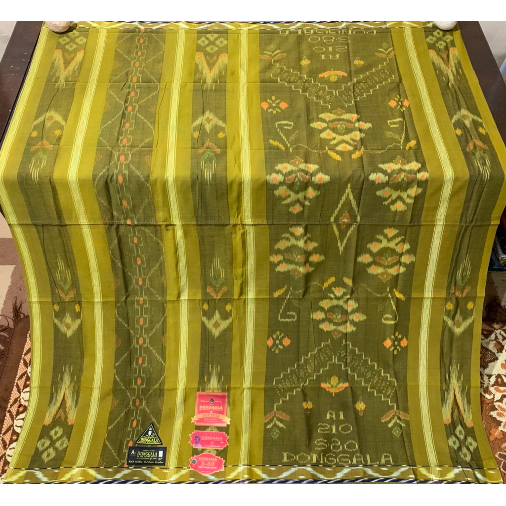 Sarung Donggala ATBM - Kualitas Premium jahitan tengah