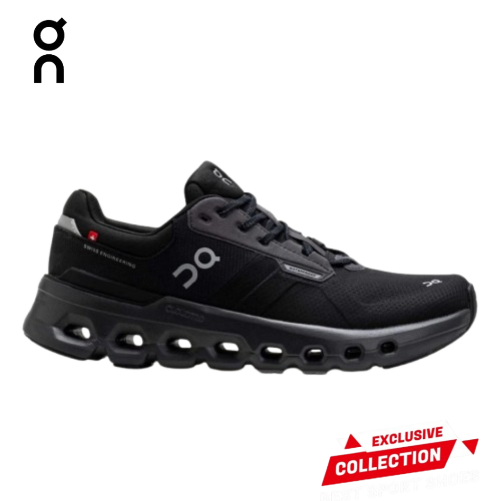 ON CLOUD Sepatu Runner 2 Hitam Original