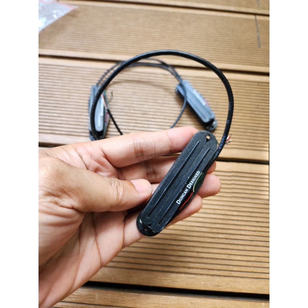 Pickup Gitar Duncan Designed Hotrail Posisi Neck