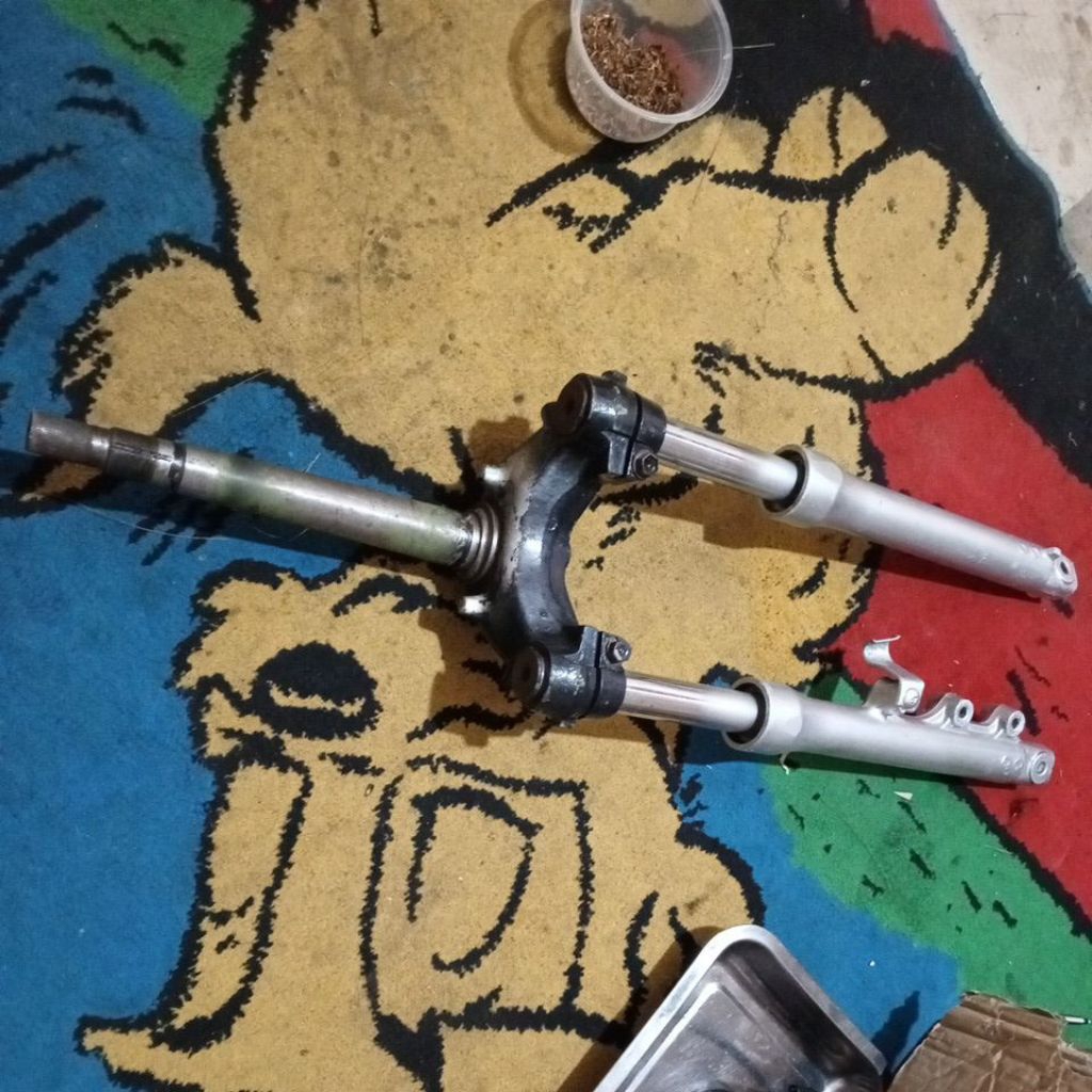 shock breaker depan satria 2tak