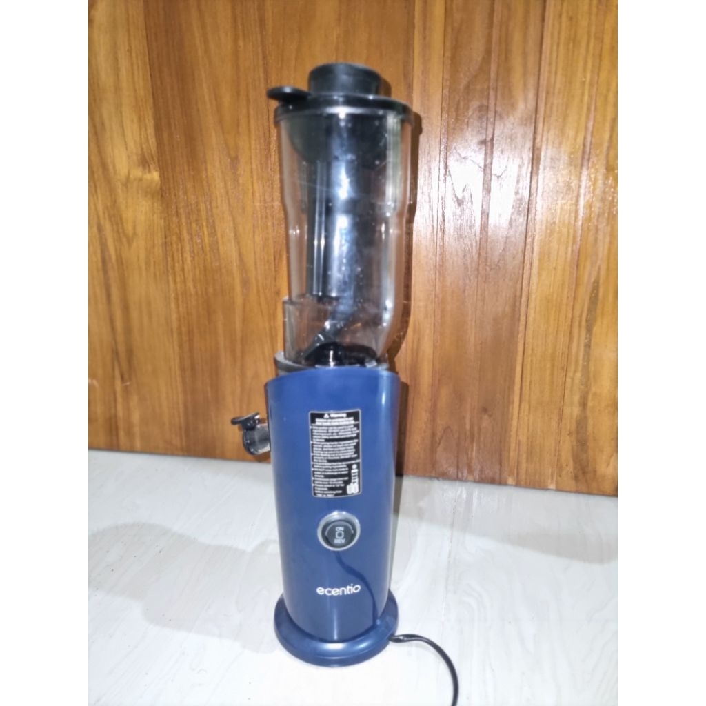 ecentio slow juice low wat belum pernah pakai dari beli baru di official