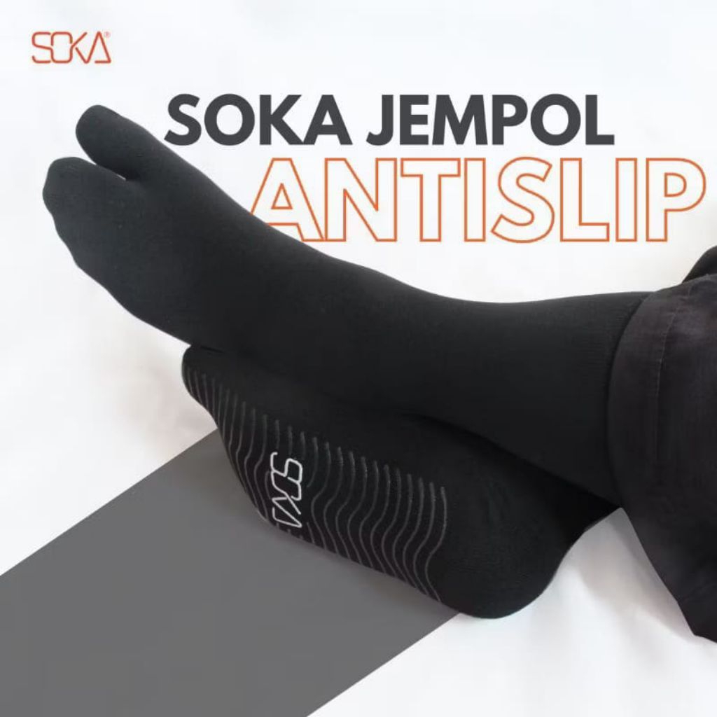 kaos kaki soka jempol anti slip / kaos kaki soka jempol anti slip
