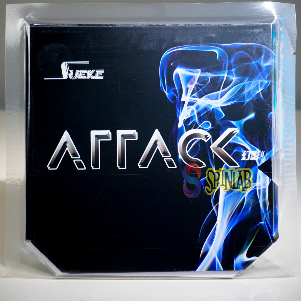 SUEKE Phantom II Attack - Black Sponge | Karet Pingpong Tenis Meja