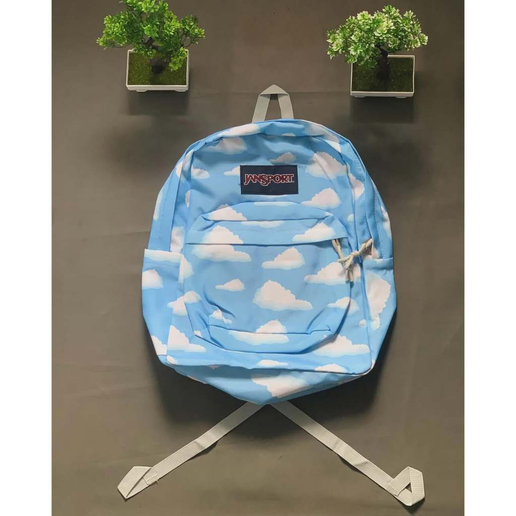 JanSport Tas Ransel / Backpack / Daypack Awan Biru -JanSport Tas Ransel Laptop / Tas Ransel JANSPORT